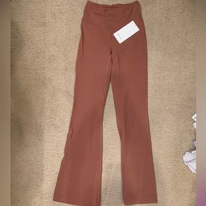 NWT! Lululemon Groove Pant SHR Flare in Ancient Copper